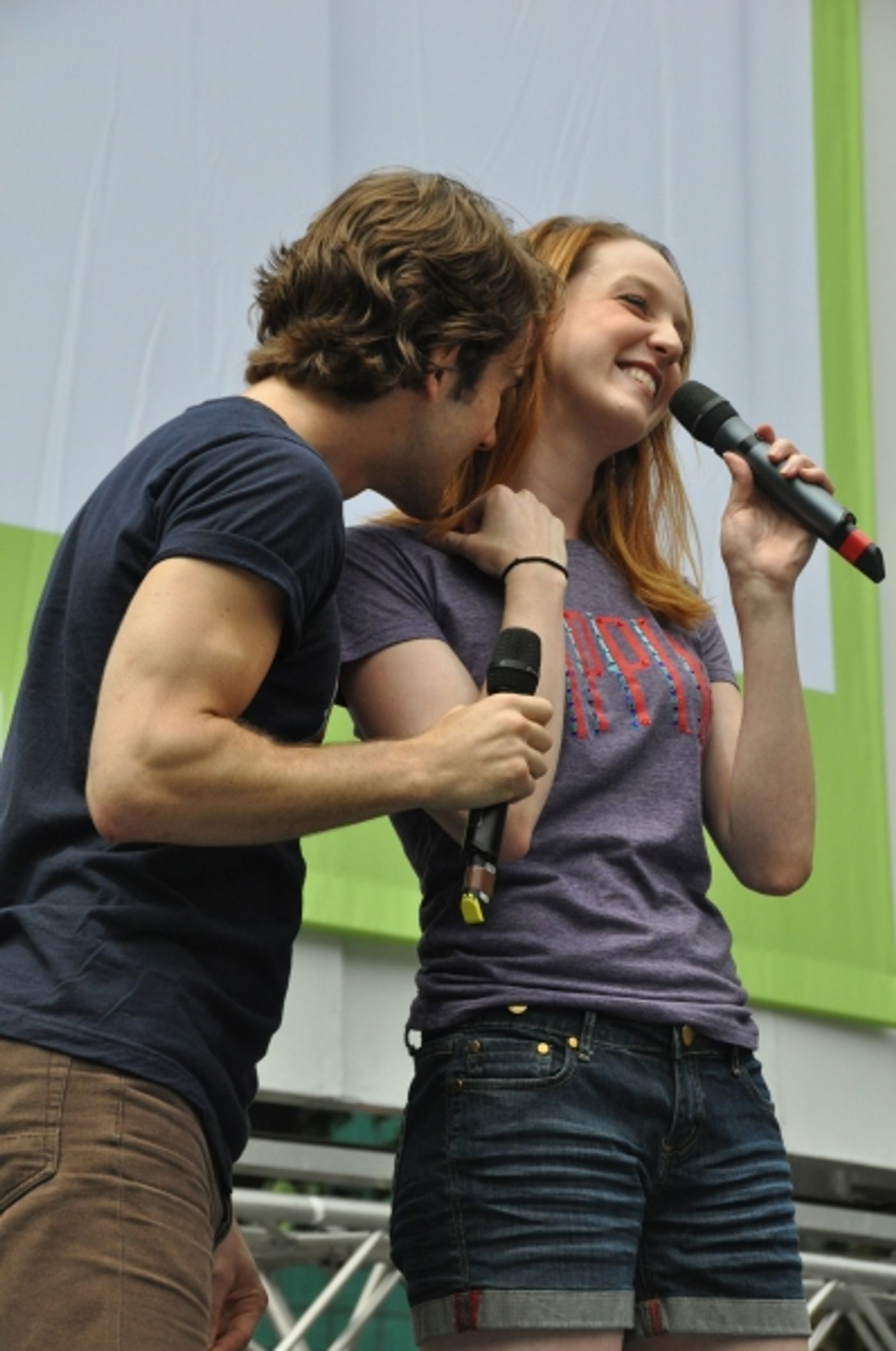 Photo Coverage: Casts of PIPPIN, CINDERELLA & More Perform at First Broadway in Bryant Park of 2013! Image