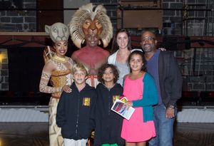 Chantal Riley, Andile Gumbi, Darius Rucker and family Photo