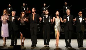Maksim Chmerkovskiy, Karina Smirnoff, Juan Paulo Horvath, Victoria Galoto, Gilberto Santa Rosa and Ensemble Cast @ BroadwayWorld Maksim Chmerkovskiy, Karina Smirnoff, Juan Paulo Horvath, Victoria Galoto, Gilberto S Photo
