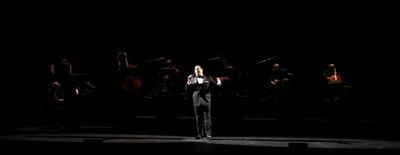 Gilberto Santa Rosa with ensemble cast Photo