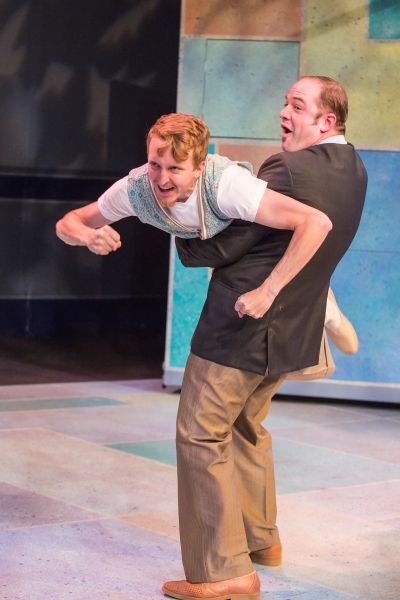 Nikolas Hoback (Grumio) & Sam Dinkowitz (Hortensio) Photo