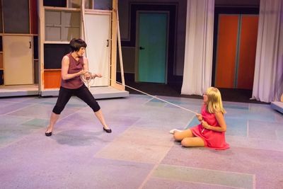 Maureen Porter (Kate) & Foss Curtis (Bianca) Photo