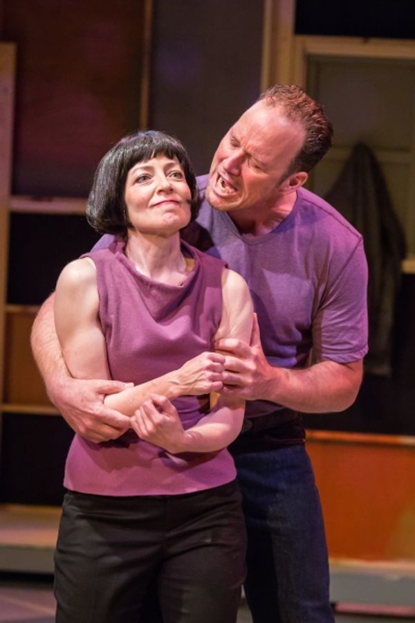 Maureen Porter (Kate) & James Farmer (Petruchio) Photo