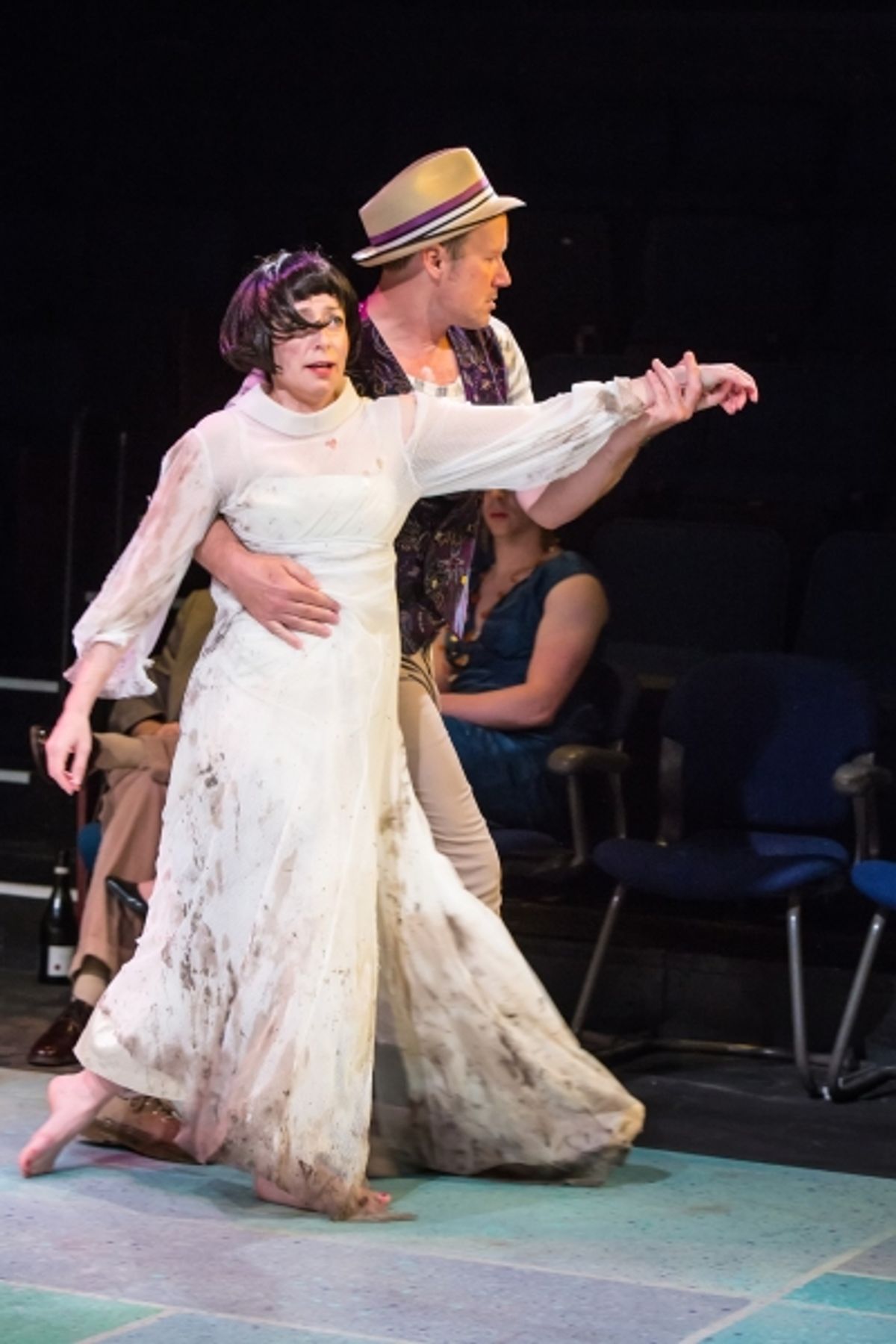 Maureen Porter (Kate) & James Farmer (Petruchio) at 