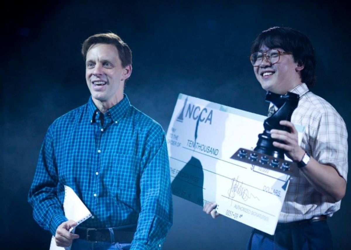 Trevor White as Murray Campbell and Kenneth Lee as Feng-Hsiung Hsu  at 