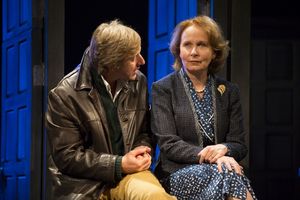Jake Weber (Kerner) and Kate Burton (Hapgood) @ BroadwayWorld Jake Weber (Kerner) and Kate Burton (Hapgood) Photo