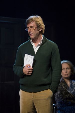 Jake Weber (Kerner) and Kate Burton (Hapgood) @ BroadwayWorld Jake Weber (Kerner) and Kate Burton (Hapgood) Photo