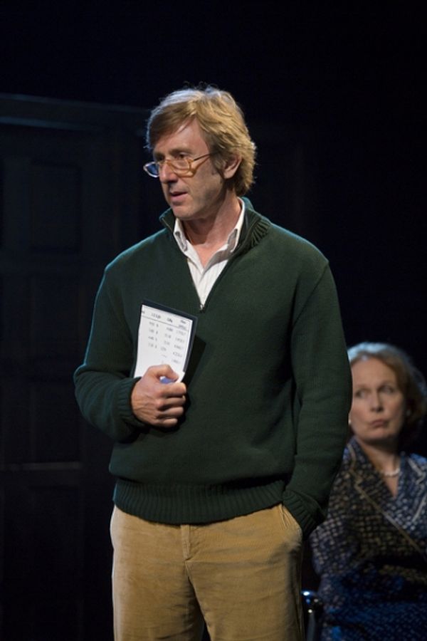 Jake Weber (Kerner) and Kate Burton (Hapgood) Photo