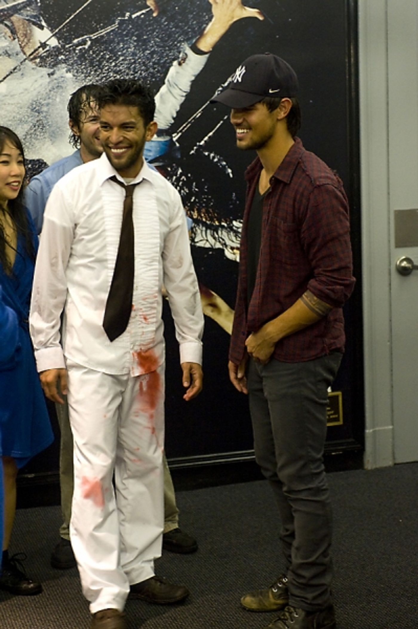 Photo Flash Exclusive: Taylor Lautner Visits FUERZA BRUTA  Image