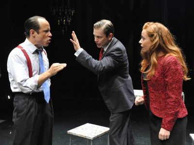 Alex Draper as Billy Corman, David Barlow as Zac Zackerman and Tara Giordano as Scill Photo