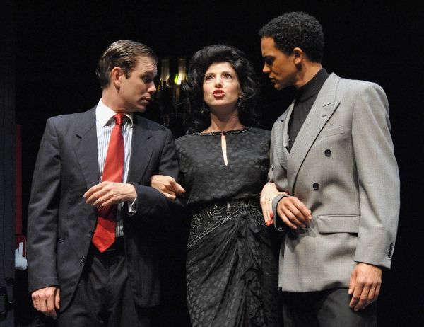 David Barlow as Zac Zackerman, Jeanne laSala Taylor as Jacinta Condor and Mathew Naki Photo