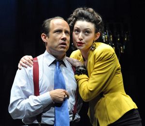 Alex Draper as Billy Corman and Isabel Shill as Dolcie Starr
 Photo