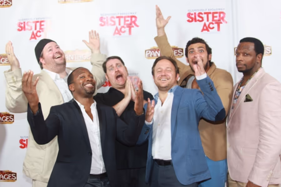 Photo Flash: Ta'Rea Campbell, E. Clayton Cornelious and More in Opening Night of SISTER ACT at the Pantages Image