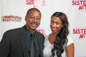 Director/actor Robert Townsend with daughter Sierra Photo