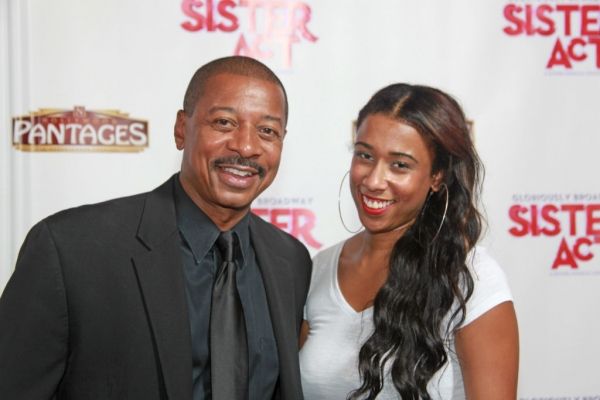 Director/actor Robert Townsend with daughter Sierra Photo