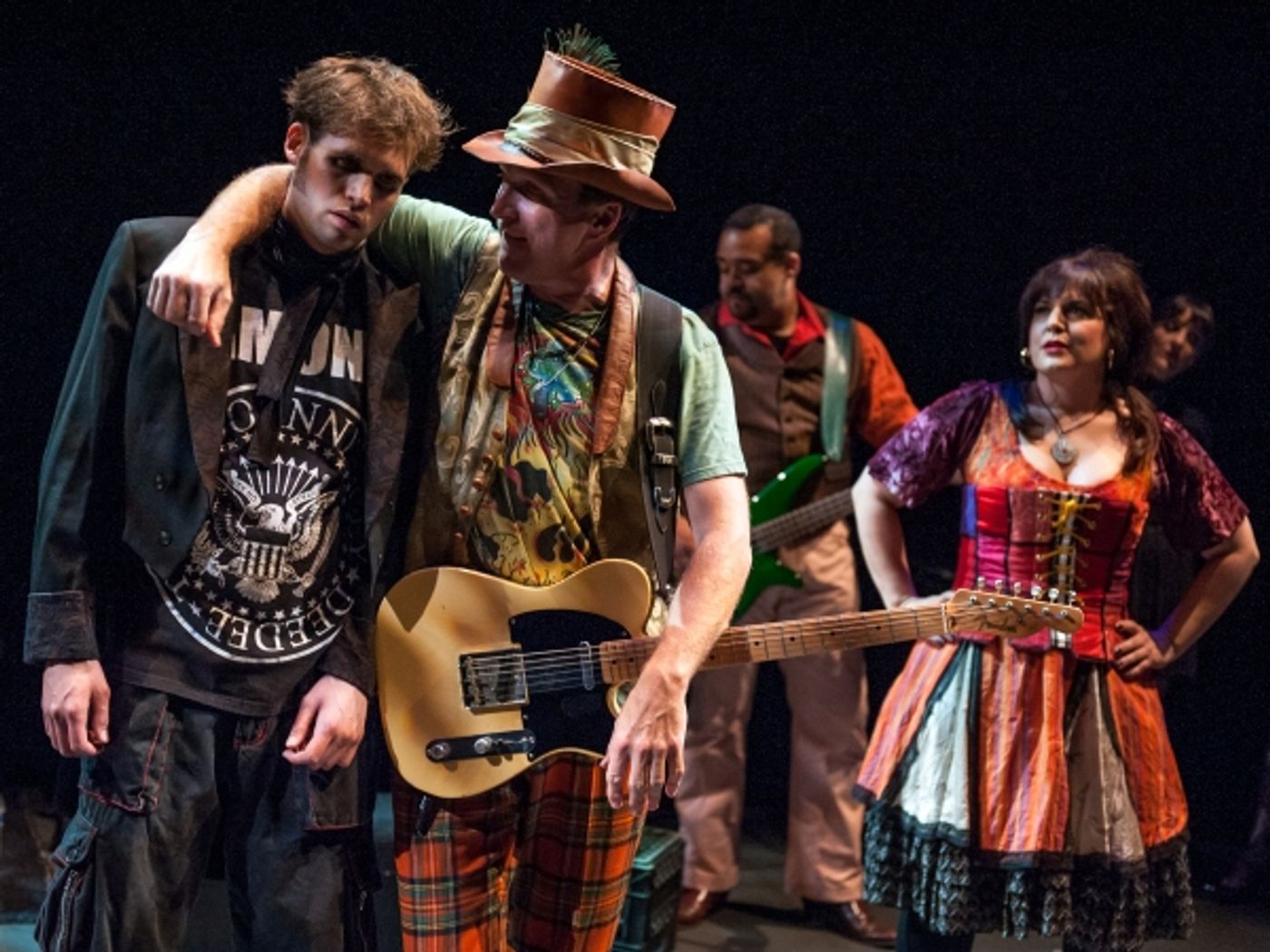 Photo Flash: First Look at DIZZY MISS LIZZY'S ROADSIDE REVUE PRESENTS THE BRONTES at NYMF  Image