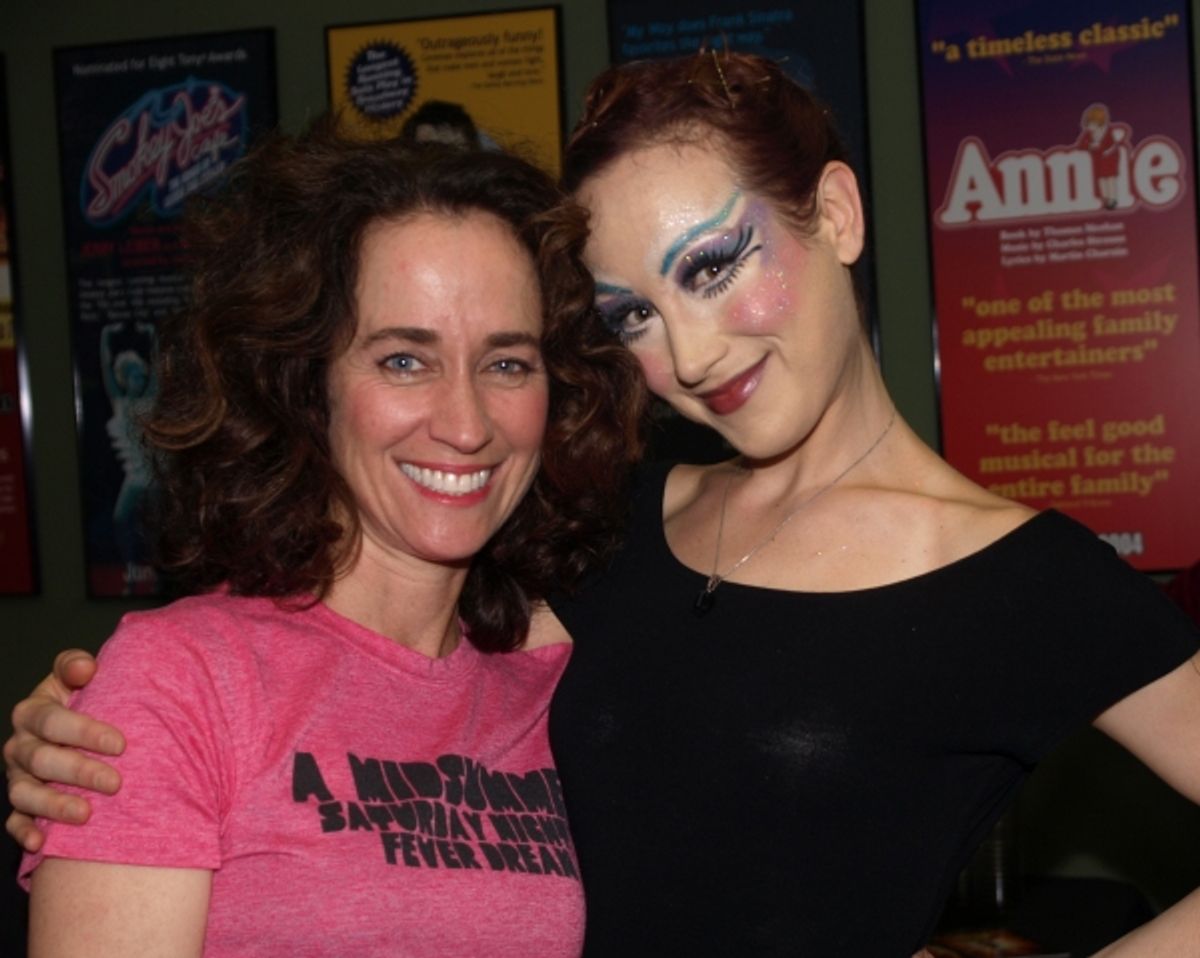 Beth Kennedy and Monica Schneider at 