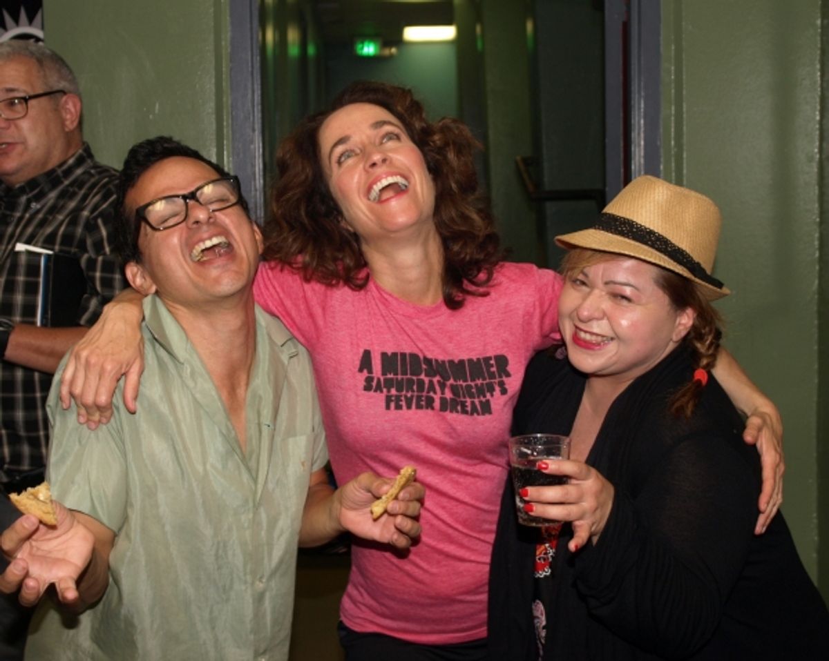 Rick Batalla, Beth Kennedy, and Lisa Valenzuela at 