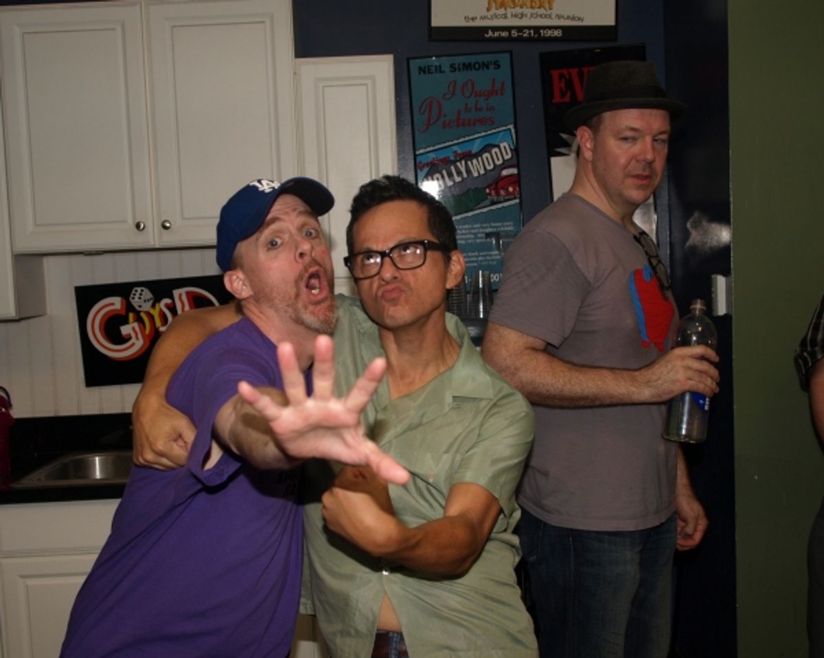 Director Matt Walker, Rick Batalla, and Rob Nagle at 