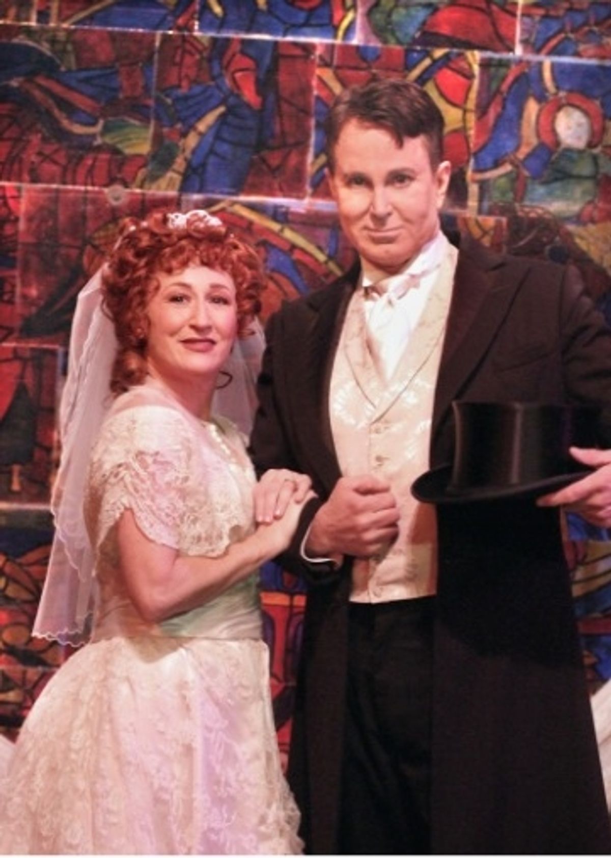 Vicki Lewis and David Gaines at 