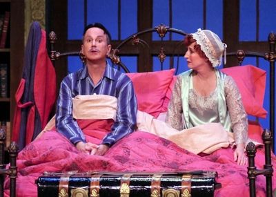 David Gaines and Vicki Lewis Photo