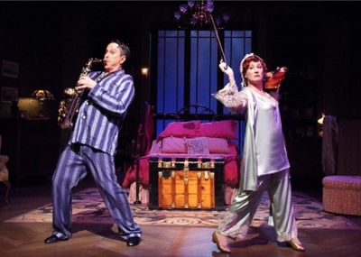 David Gaines and Vicki Lewis Photo