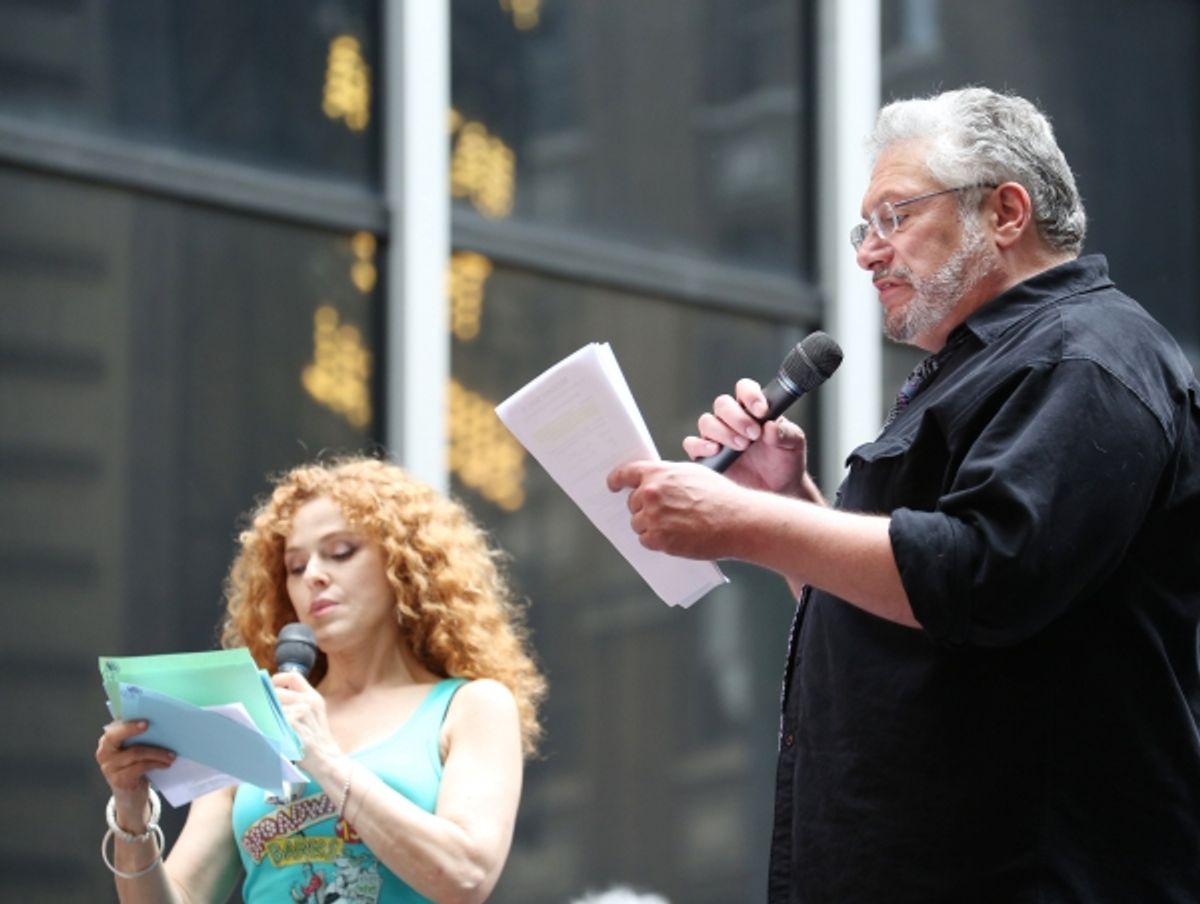 Bernadette Peters and Harvey Fierstein at 
