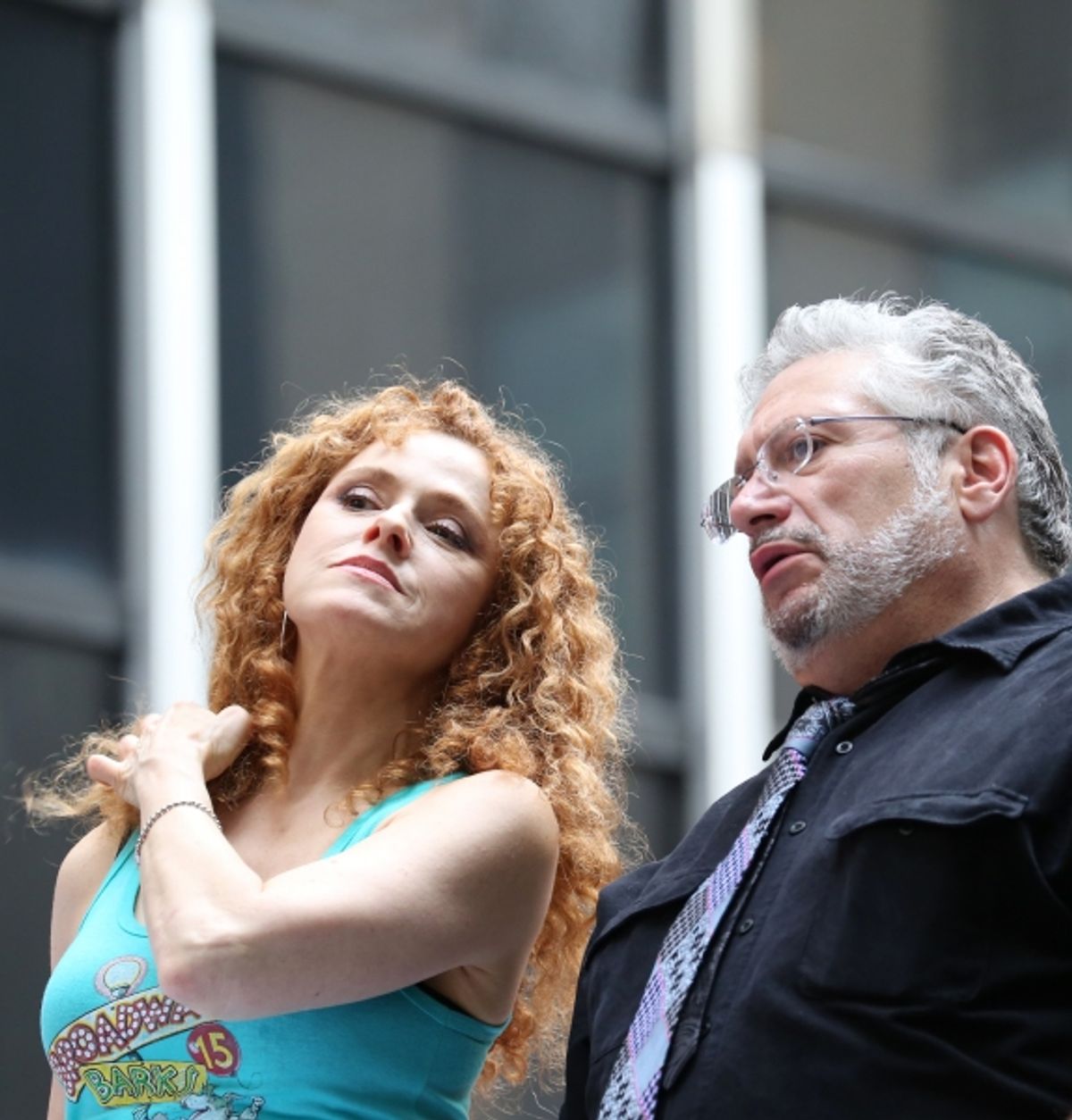 Bernadette Peters and Harvey Fierstein at 