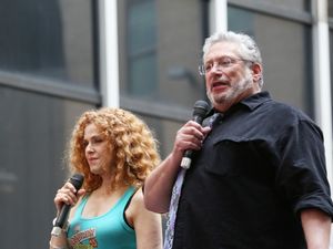 Bernadette Peters and Harvey Fierstein Photo