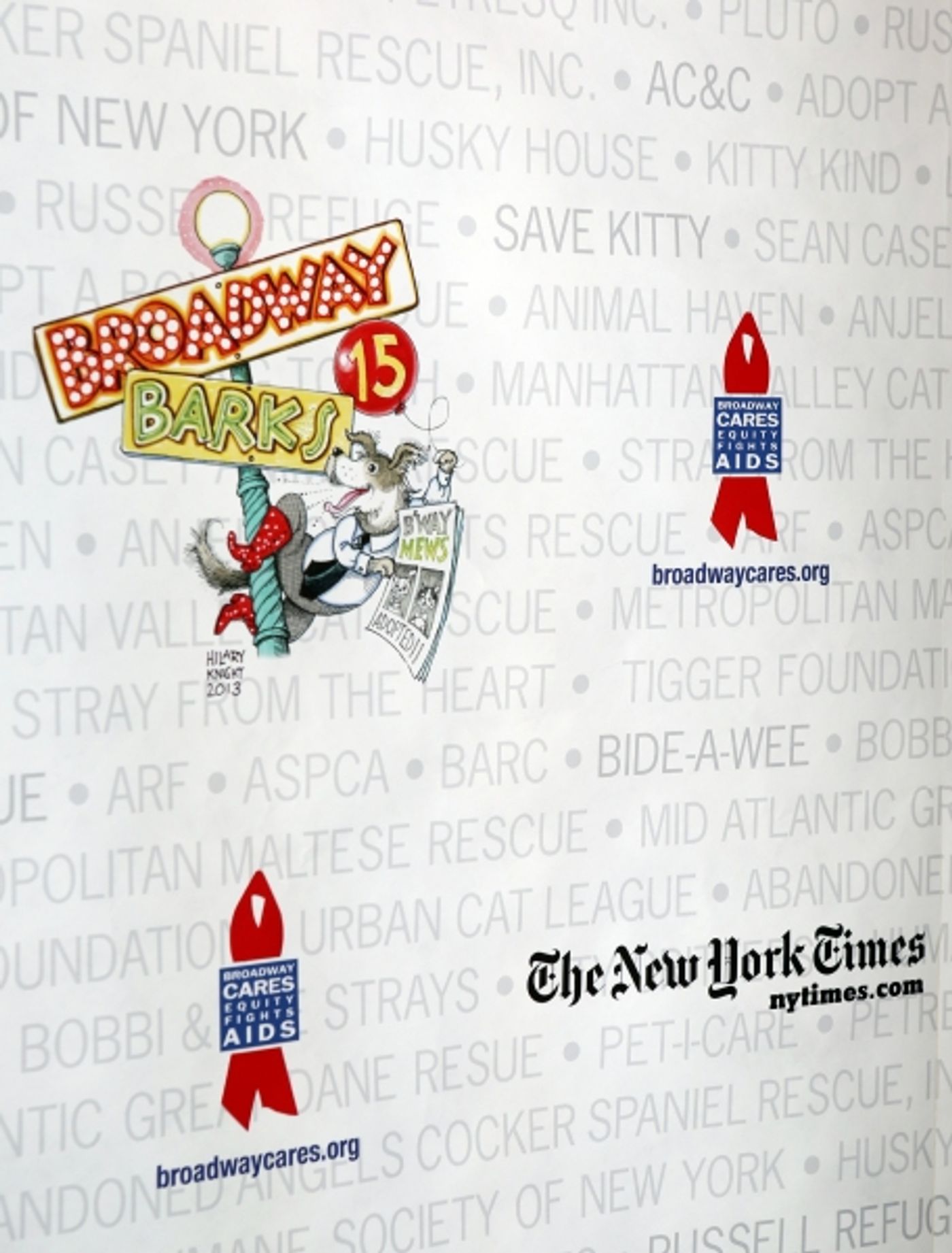 Photo Coverage: Inside the Adoption Presentation at BROADWAY BARKS 15! Image
