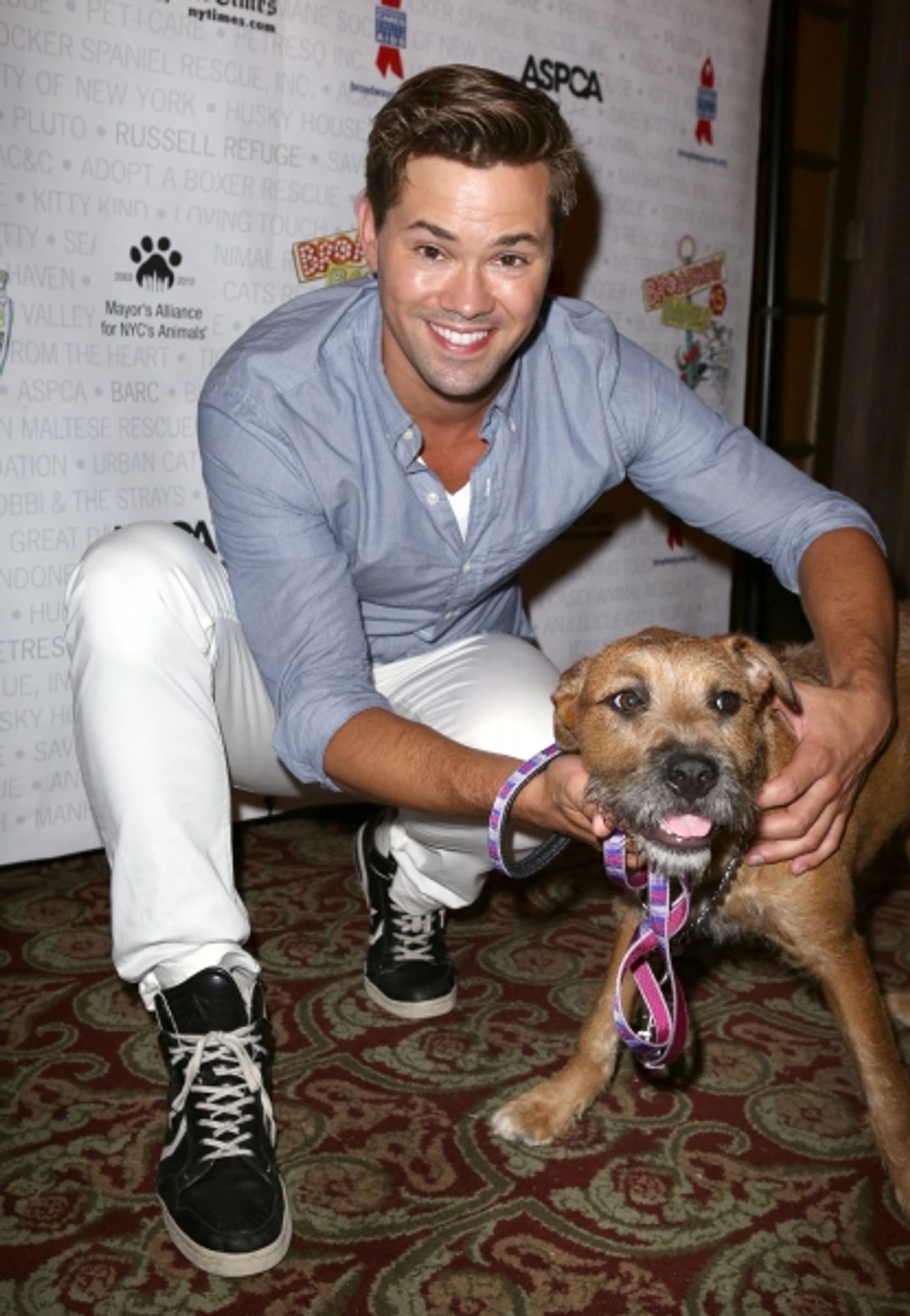 Photo Coverage: Broadway Shows Some Puppy Love! Backstage at BROADWAY BARKS 15 - Part One Image