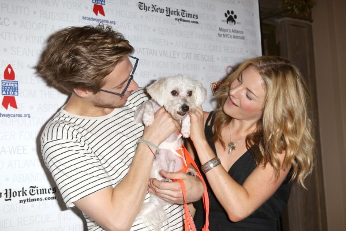 Arthur Darvill and Joanna Christie at 