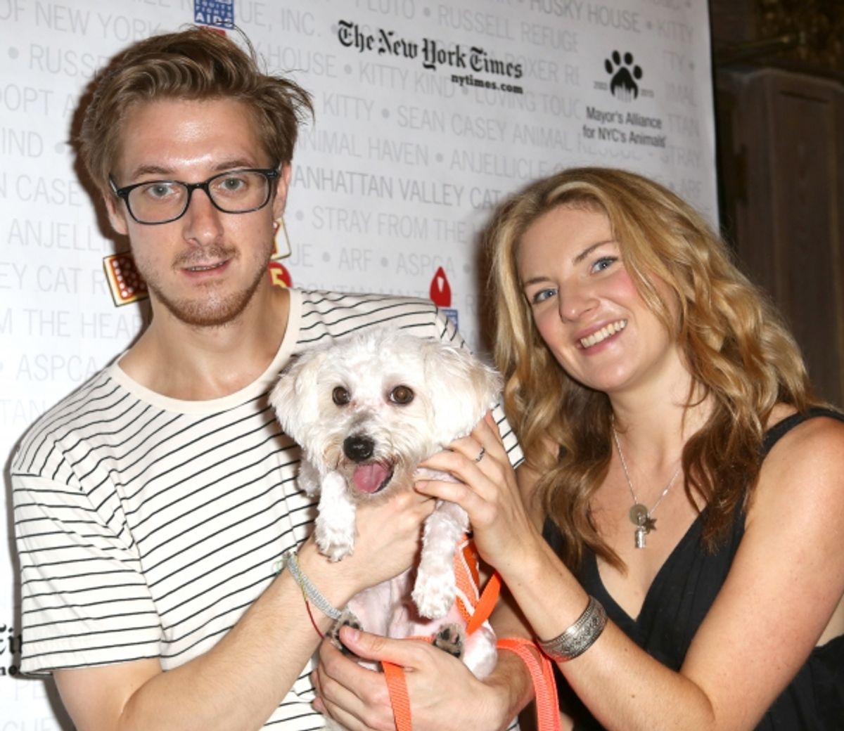 Arthur Darvill and Joanna Christie at 