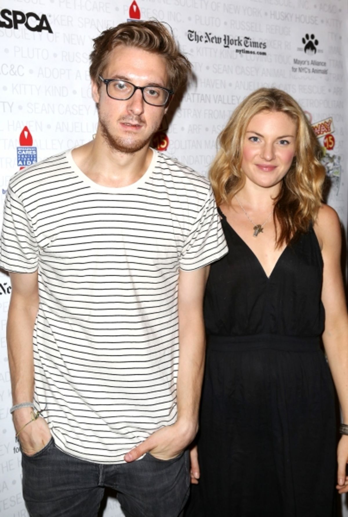 Arthur Darvill and Joanna Christie at 