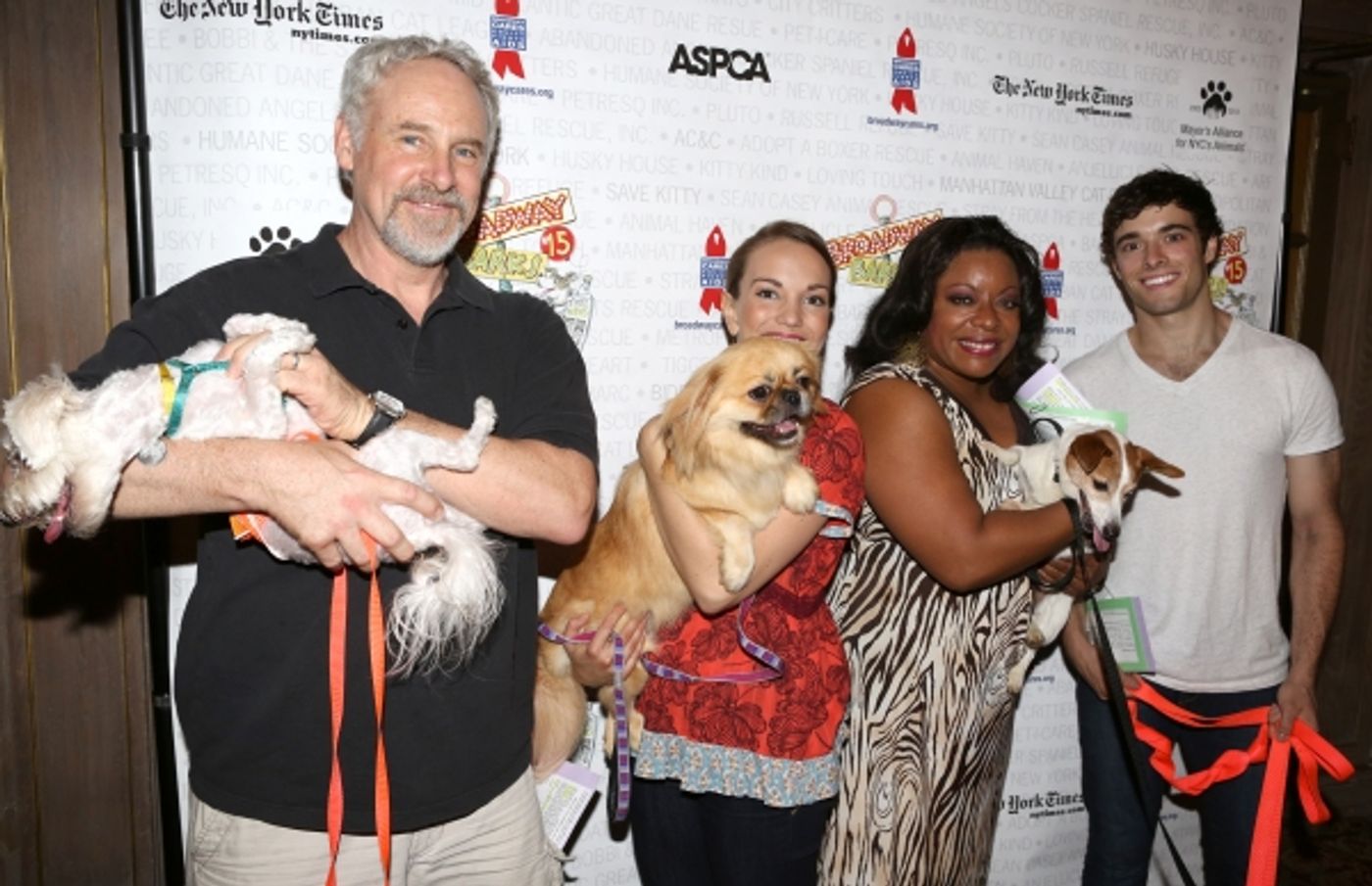 Photo Coverage: Broadway Shows Some Puppy Love! Backstage at BROADWAY BARKS 15 - Part One Image