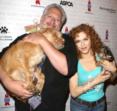 Harvey Fierstein and Bernadette Peters Photo