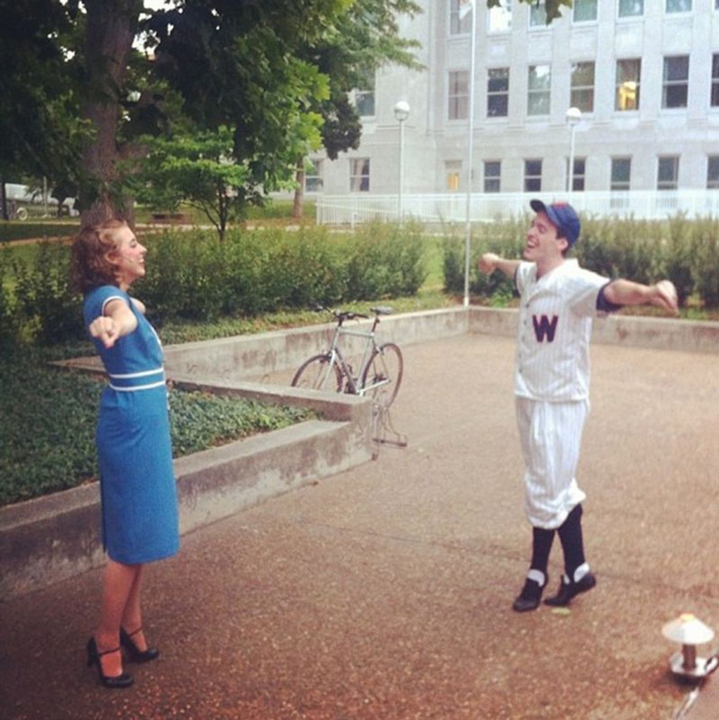 Photo Flash: Saturday Intermission Pics, July 13, Part 2 - CINDERELLA's Laura Osnes Gets a Lift, MATILDA, THE JUNGLE BOOK & More!  Image