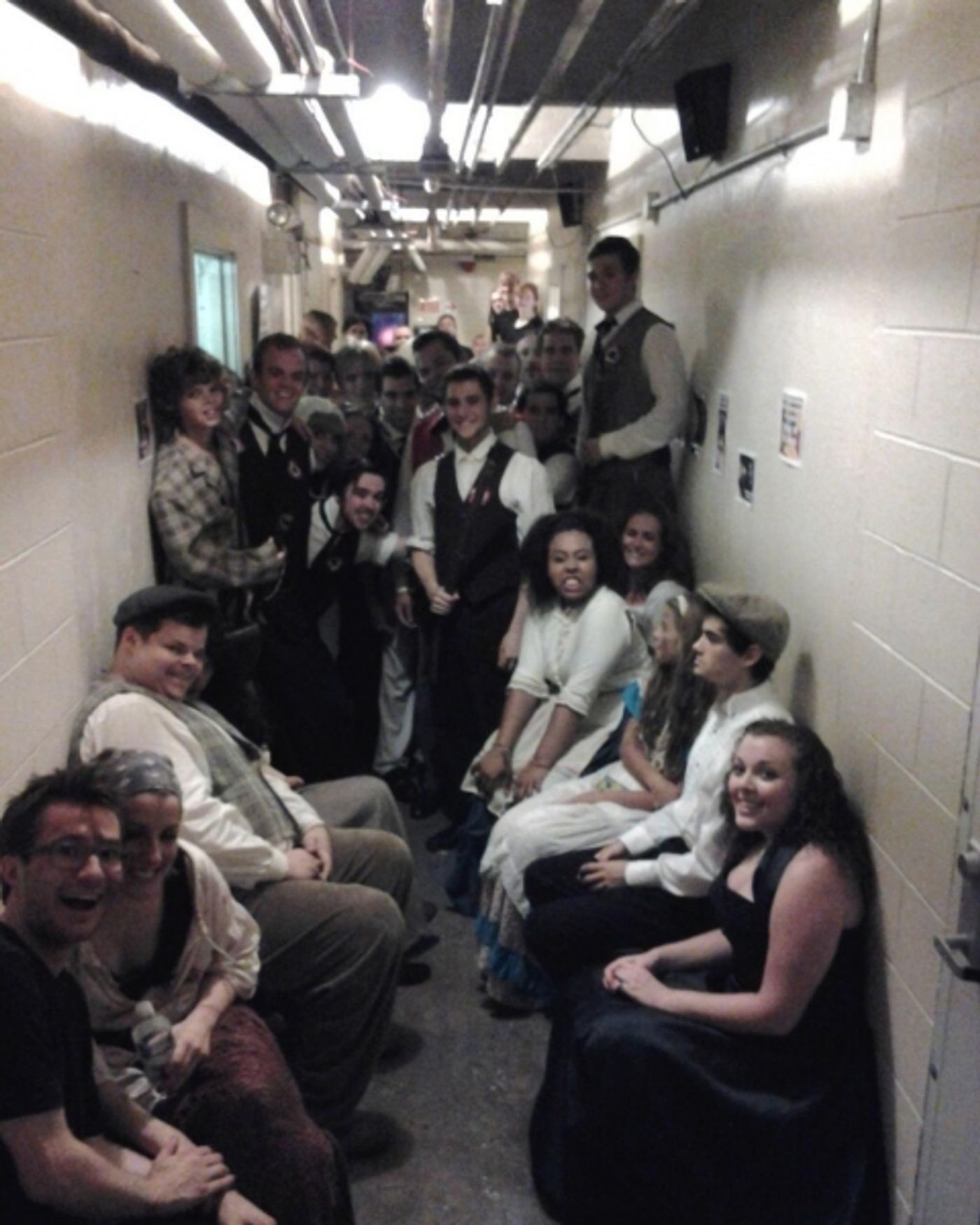 Photo Flash: Saturday Intermission Pics, July 13, Part 2 - CINDERELLA's Laura Osnes Gets a Lift, MATILDA, THE JUNGLE BOOK & More!  Image