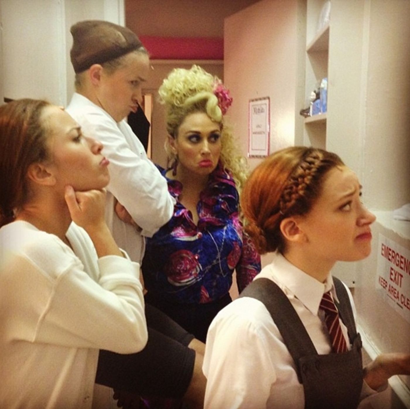 Photo Flash: Saturday Intermission Pics, July 13, Part 2 - CINDERELLA's Laura Osnes Gets a Lift, MATILDA, THE JUNGLE BOOK & More!  Image