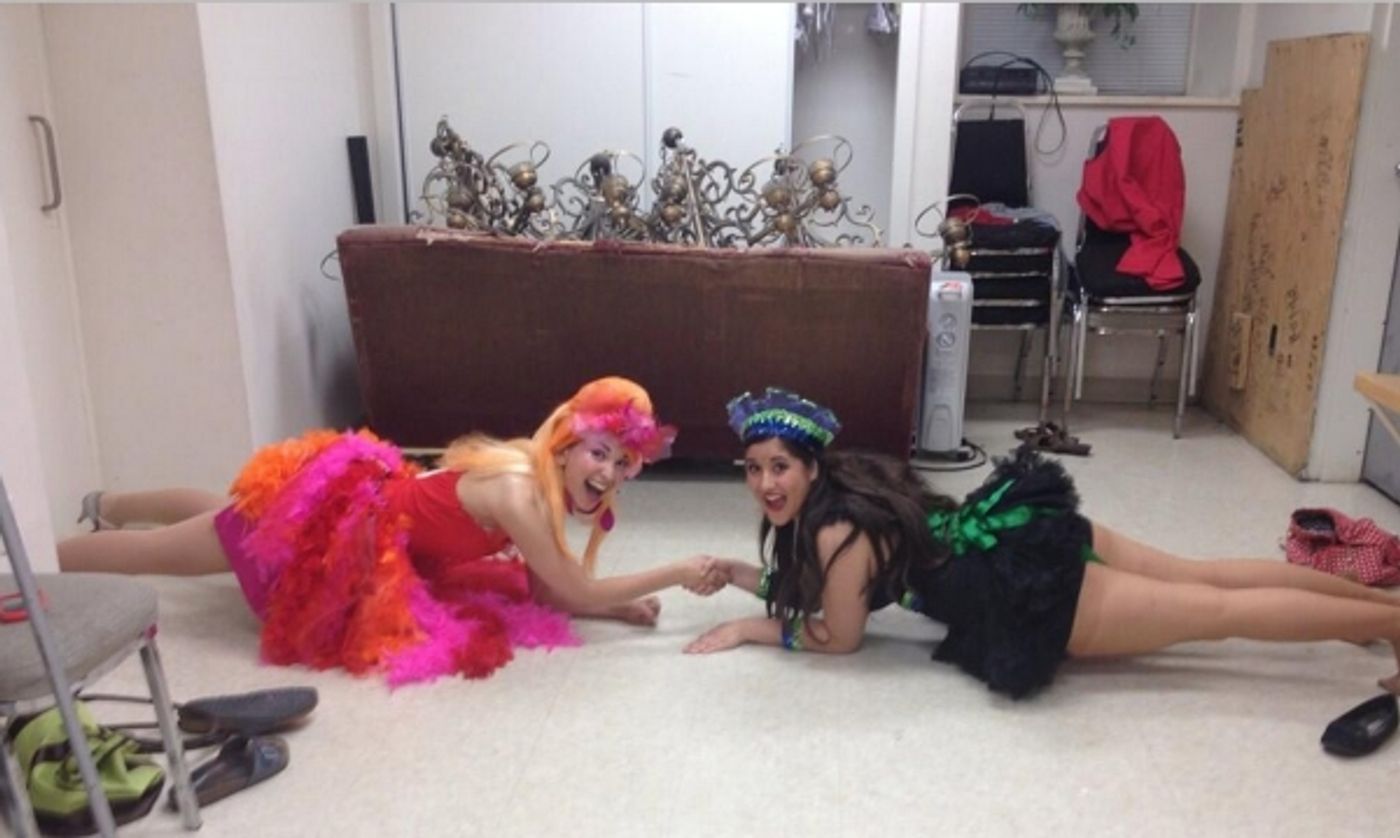 Photo Flash: Saturday Intermission Pics, July 13, Part 2 - CINDERELLA's Laura Osnes Gets a Lift, MATILDA, THE JUNGLE BOOK & More!  Image