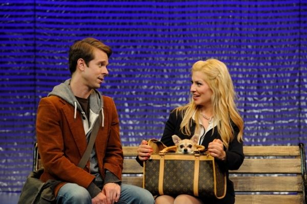 Alyssa Gorgone and Adam Ryan Tackett star as Elle Woods and Emmett Forrest  Photo