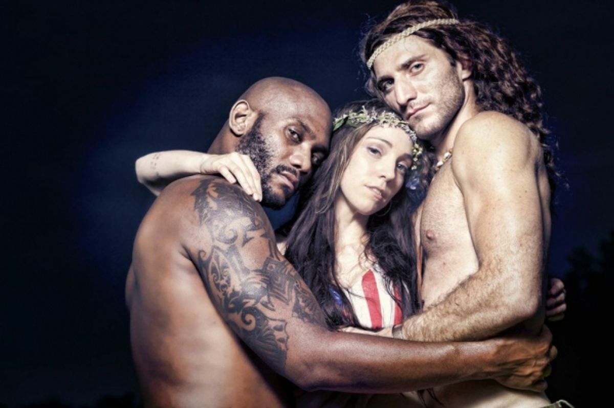 Apollo Levine, Kylie Brown, Maxim Gukhman at 