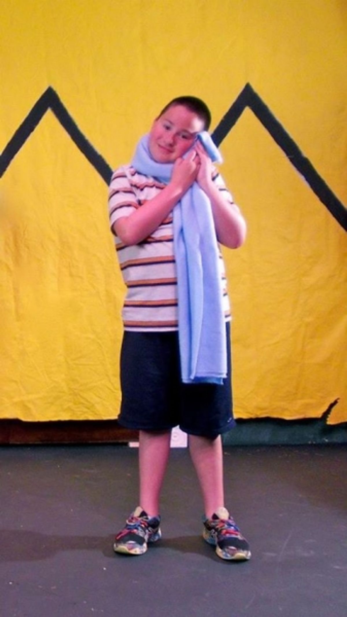 Josh Abel as Linus at  Kids' YOU'RE A GOOD MAN, CHARLIE BROWN
