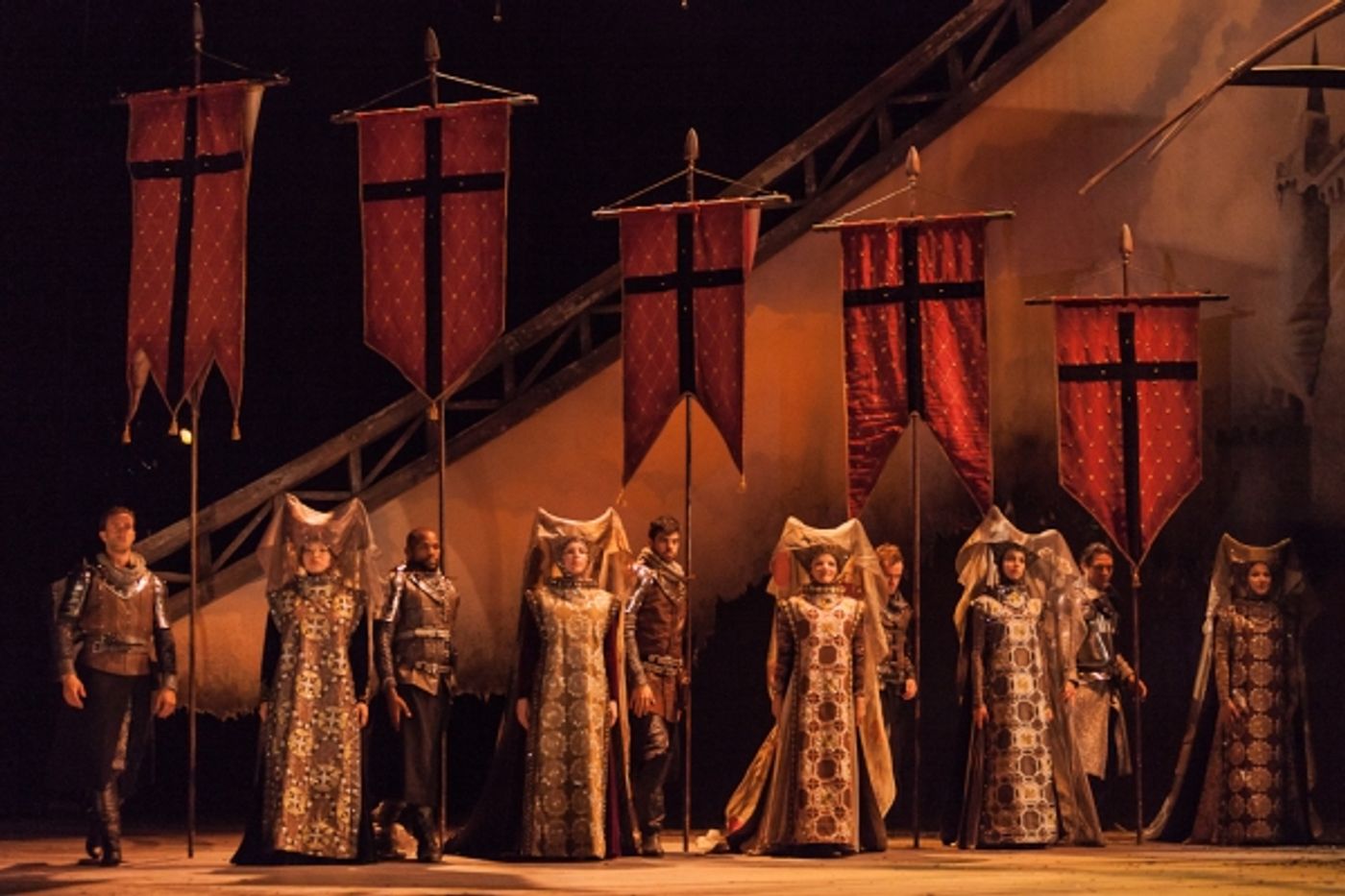 Photo Flash: First Look at David Pittsinger, Nathan Gunn and More in Glimmerglass' CAMELOT  Image