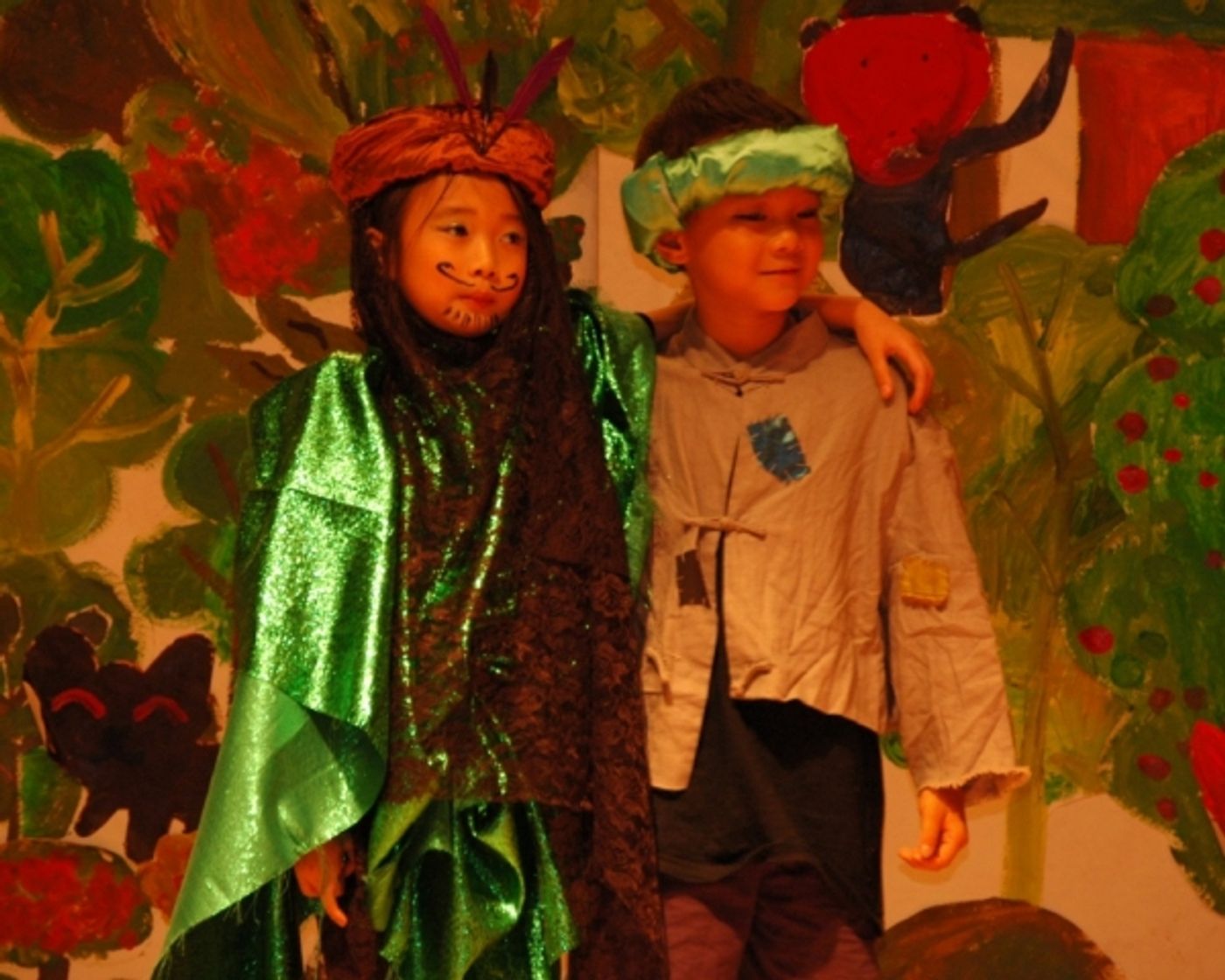 Photo Coverage: Beijing Playhouse Academy of Performing Arts Kids Theatre Camp Performance of Ali Baba and the Forty Thieves  Image
