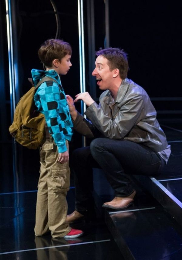 Jesse (Holden Brown, left) gets a few lessons on life and love from Evan (James Gardi Photo