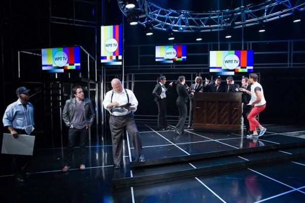 Photo Flash: First Look at James Gardiner, Carolyn Cole and More in Signature Theatre's SPIN  Image