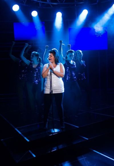 Makalo (Carolyn Cole) grabs a chance to sing her heart out on live television  Photo