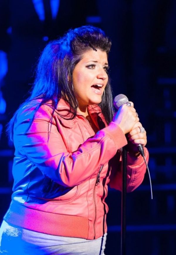 Makalo (Carolyn Cole) grabs a chance to sing her heart out on live television Photo