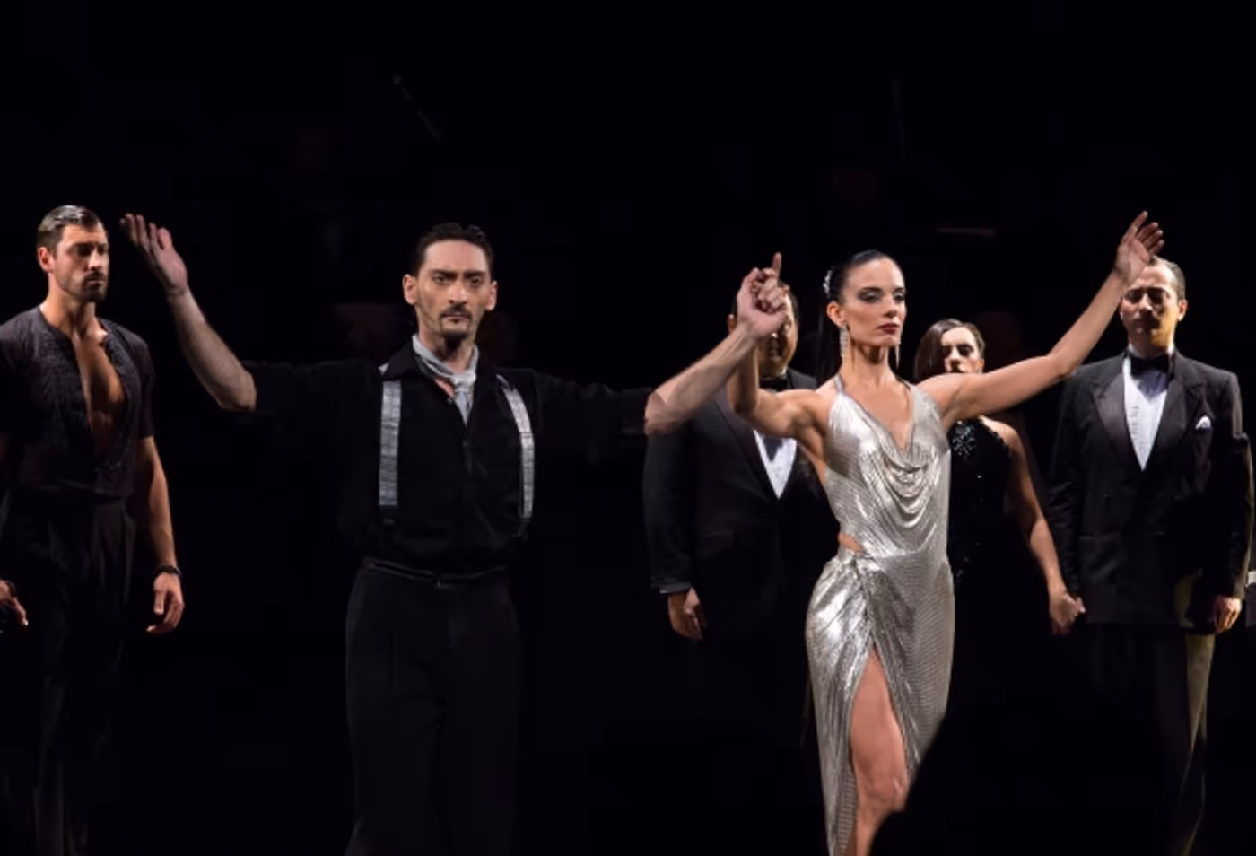 Photo Coverage: Inside FOREVER TANGO's Opening Night Curtain Call with Karina Smirnoff and Maksim Chmerkovskiy & More! Image